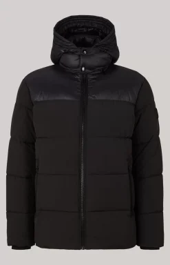 Joshas Quilted Jacket in Black
