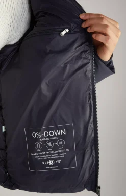 Joshas Quilted Jacket in Navy