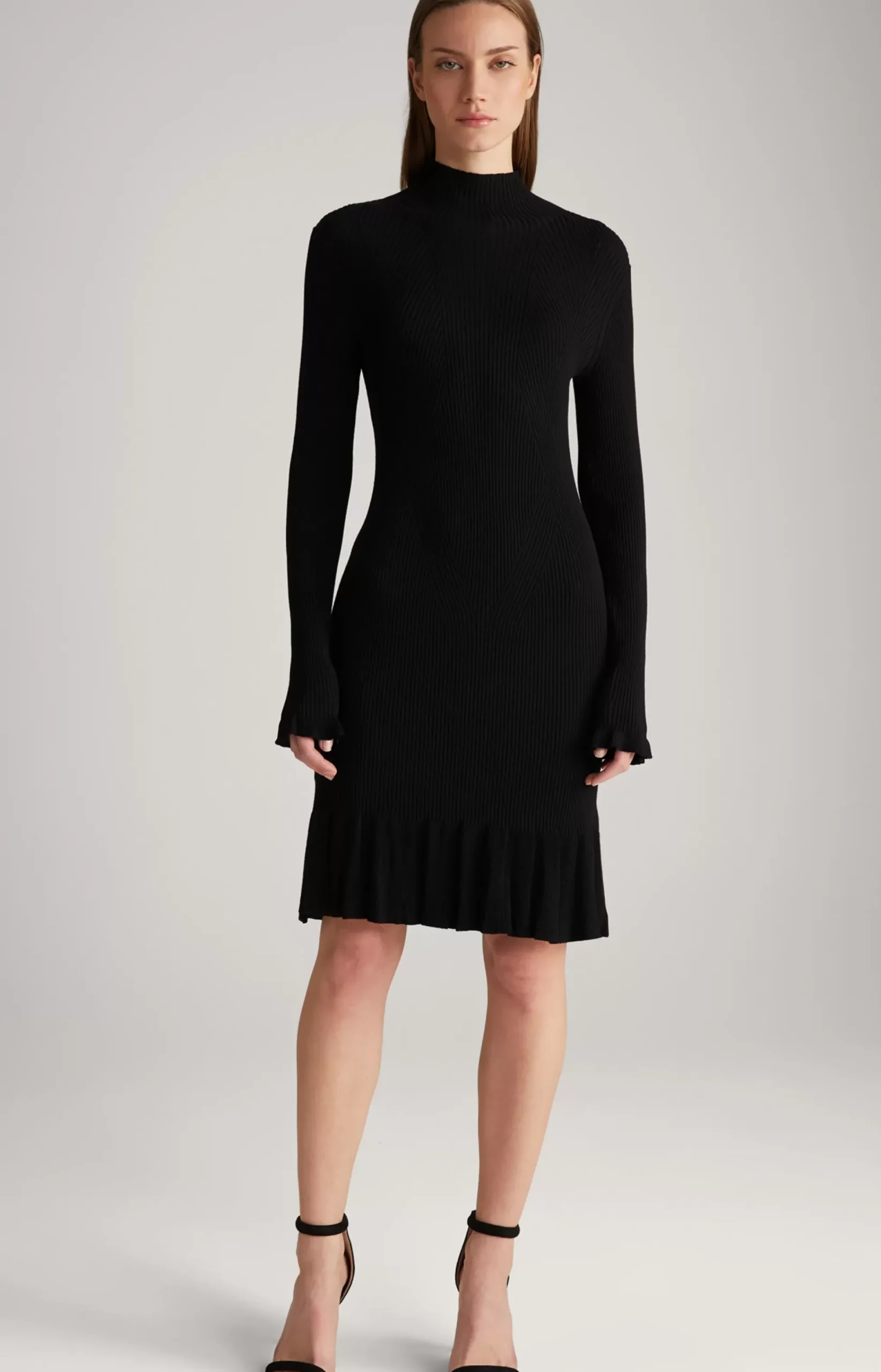 Knitted Dress in Black