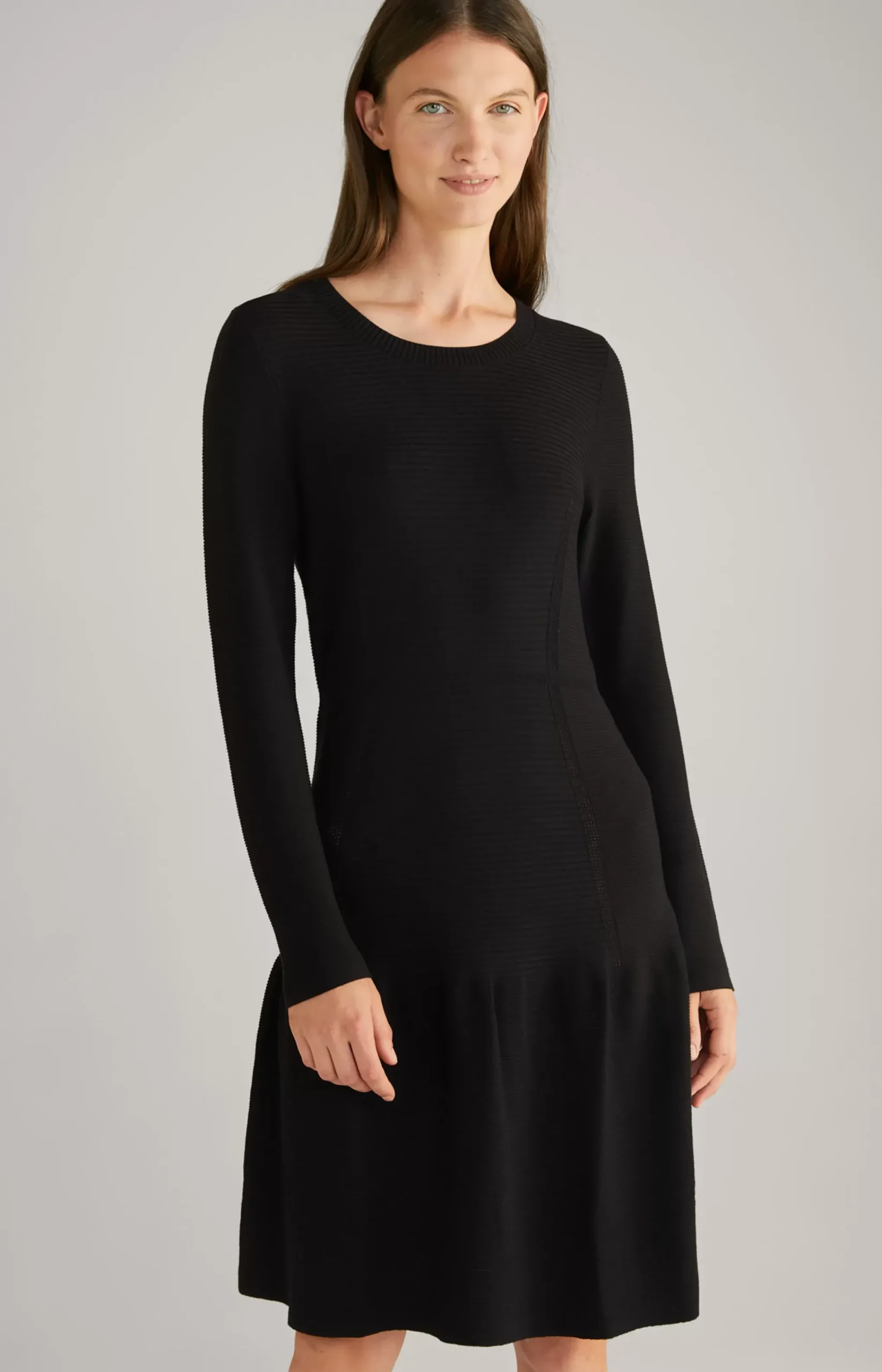 Knitted Dress in Black