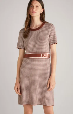 Knitted Dress in Brown