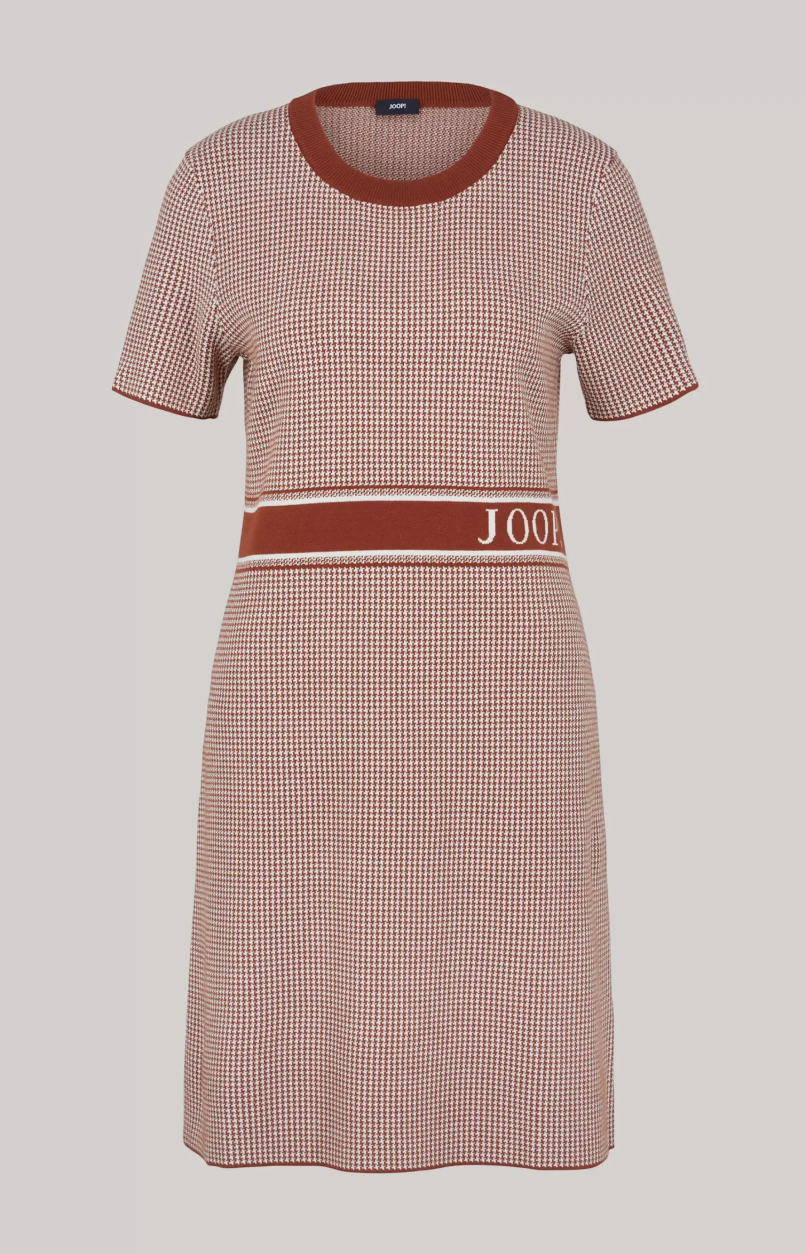 Knitted Dress in Brown