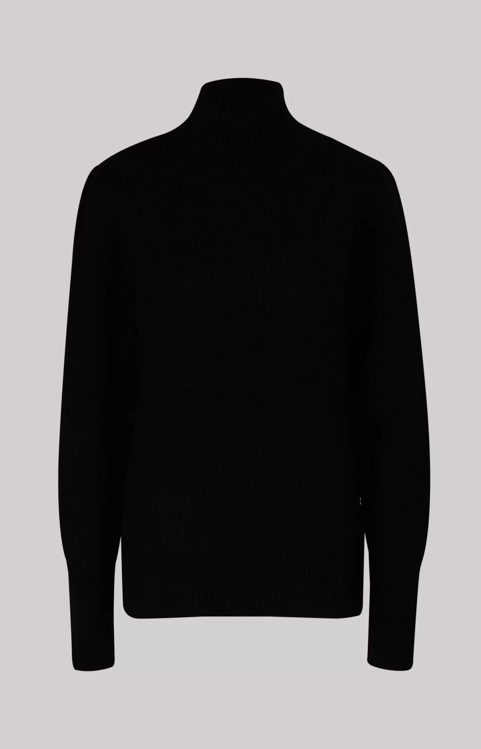Knitted Pullover in Black