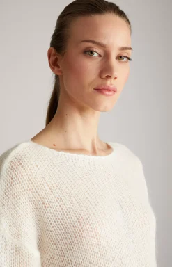 Knitted Sweater in Cream