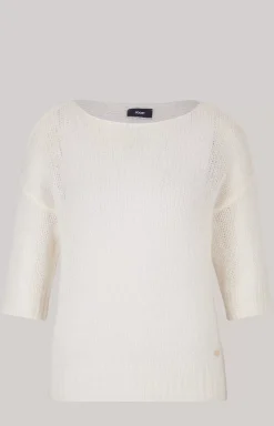 Knitted Sweater in Cream