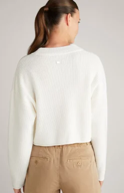Knitted Sweater in Cream