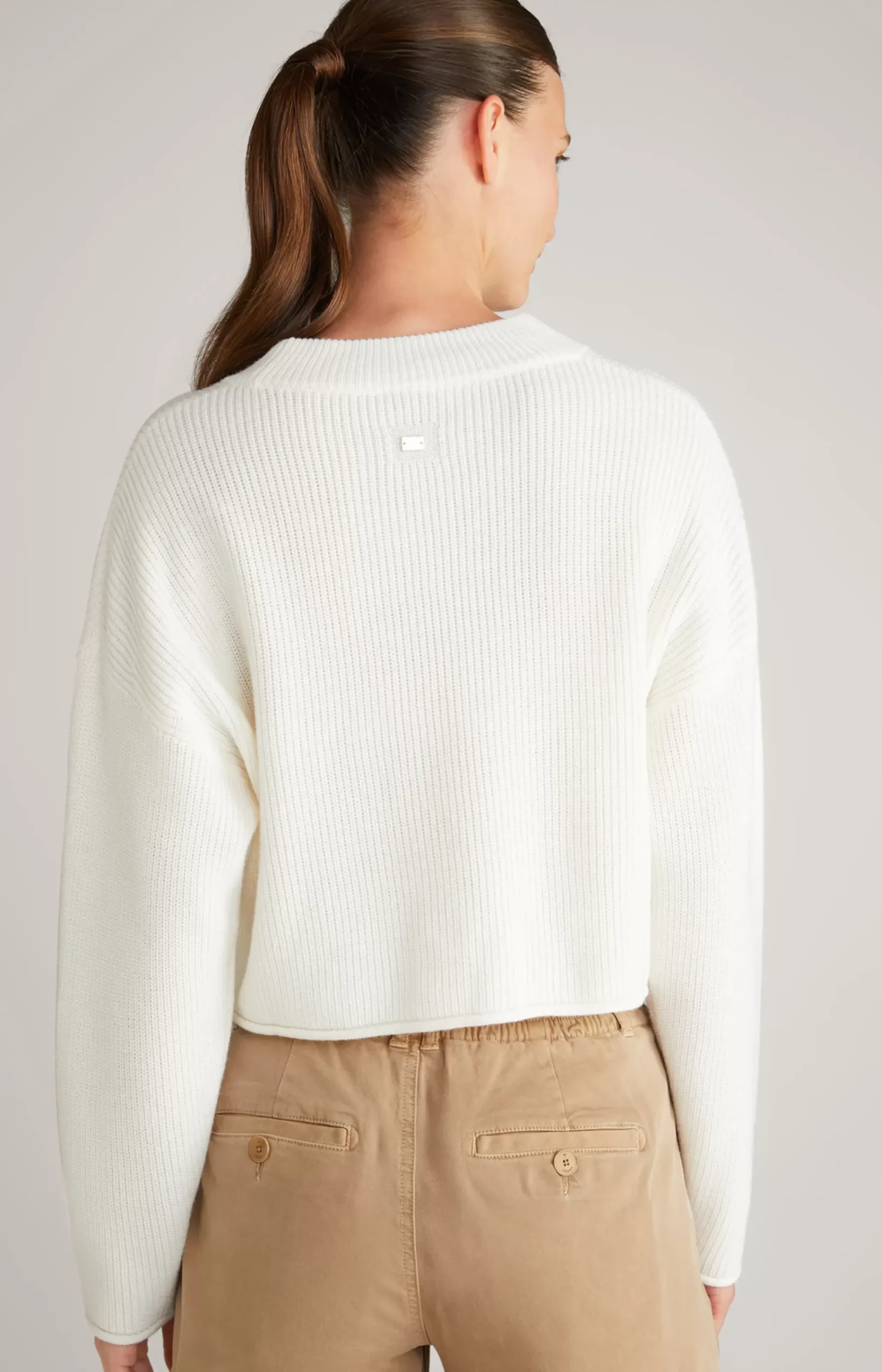 Knitted Sweater in Cream