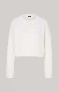 Knitted Sweater in Cream