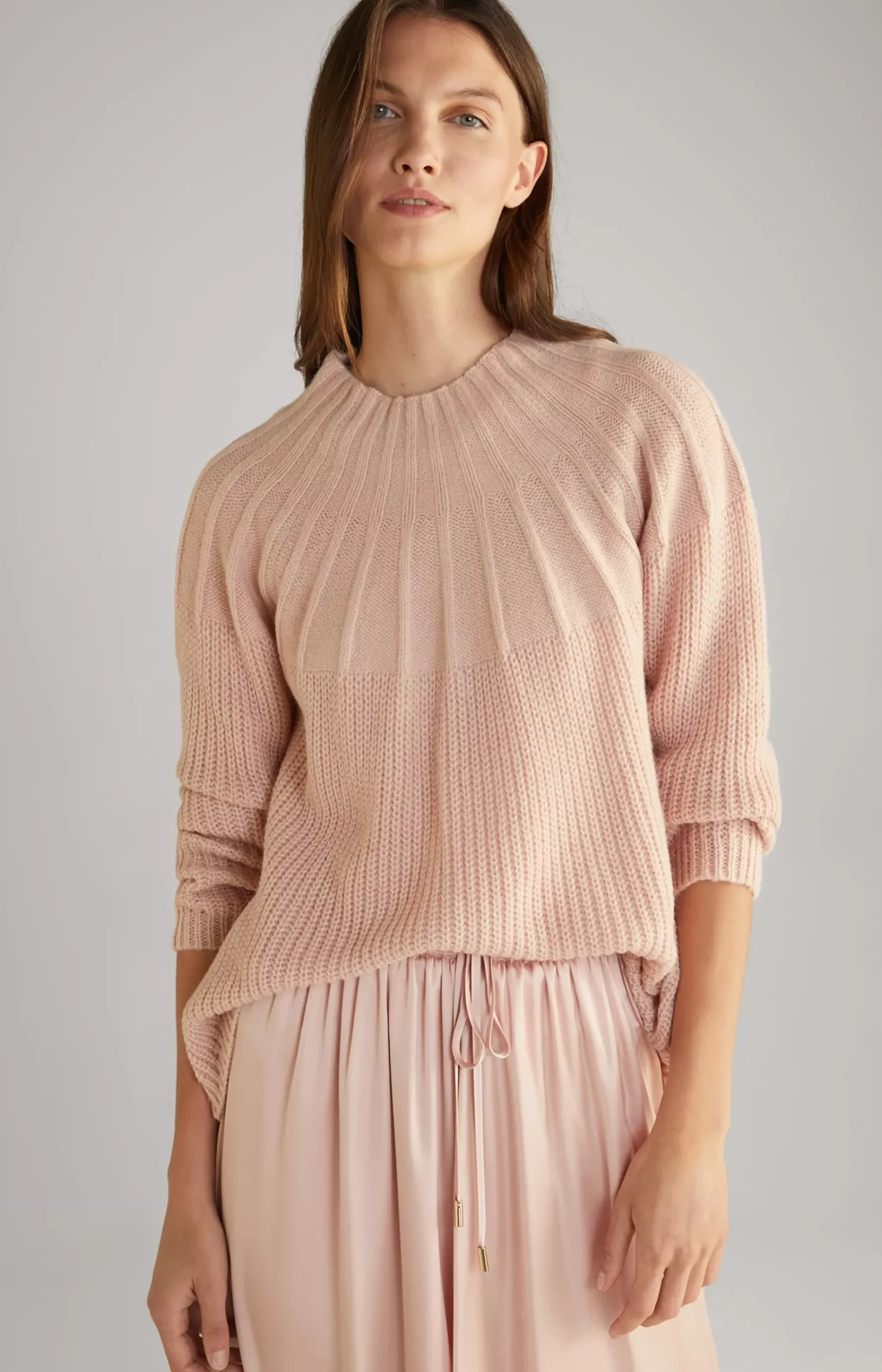 Knitted Sweater in Pink