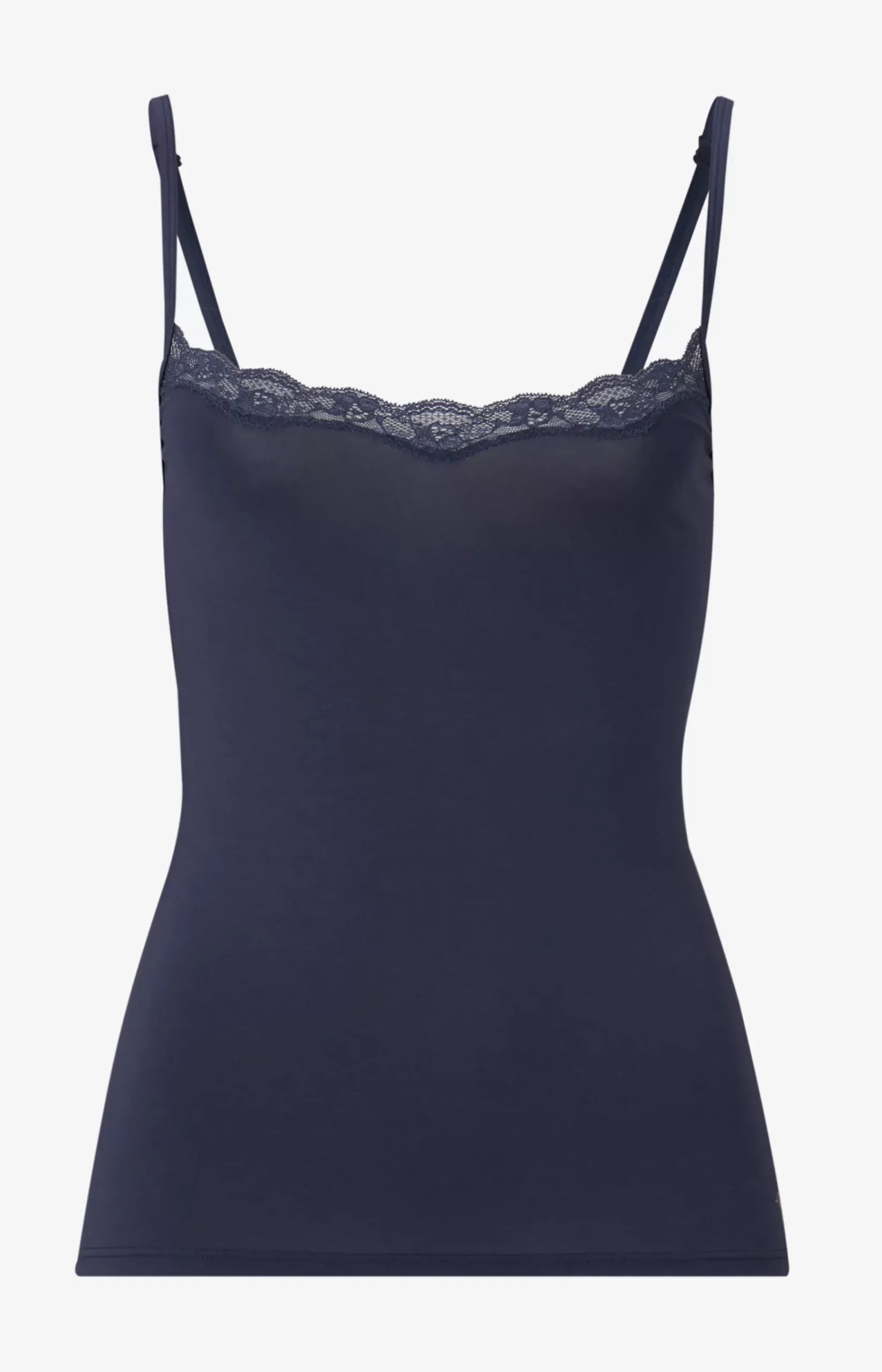 Lace Shirt in Navy