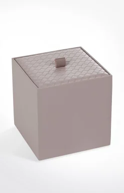 Large Bathline cosmetics box, grey-rosé