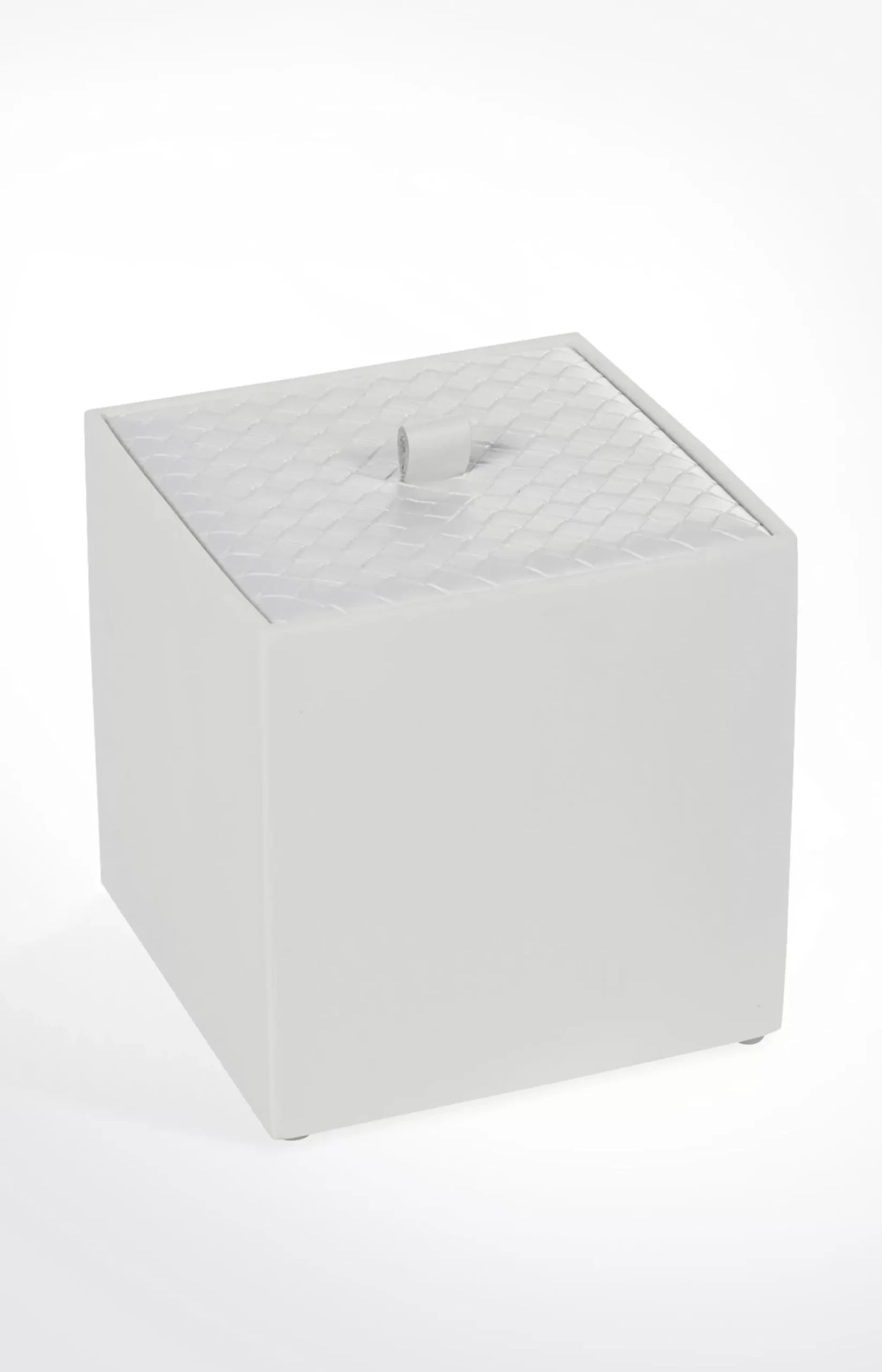 Large Bathline White Cosmetic Box,