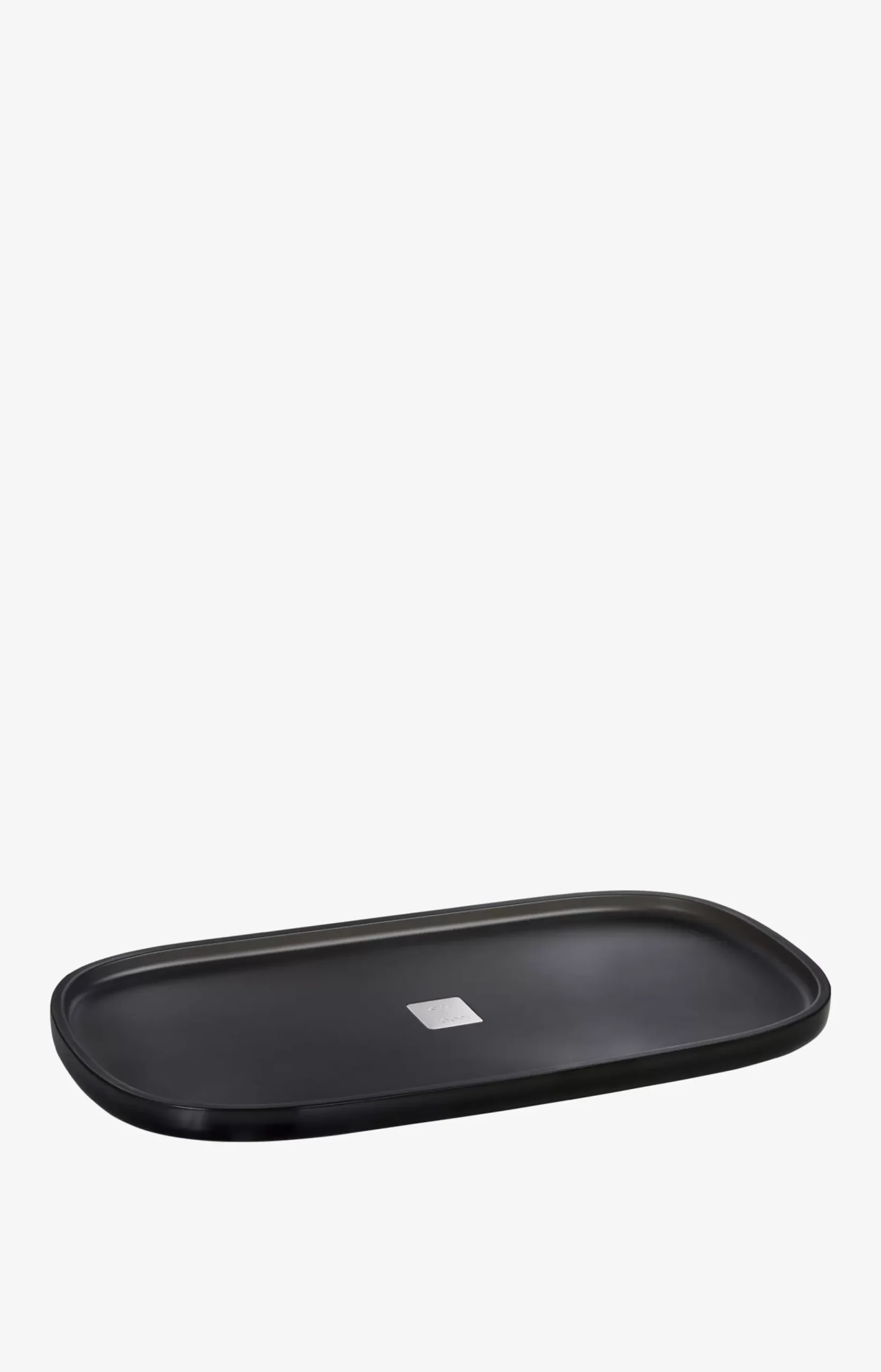 Large Crystal Line tray in anthracite