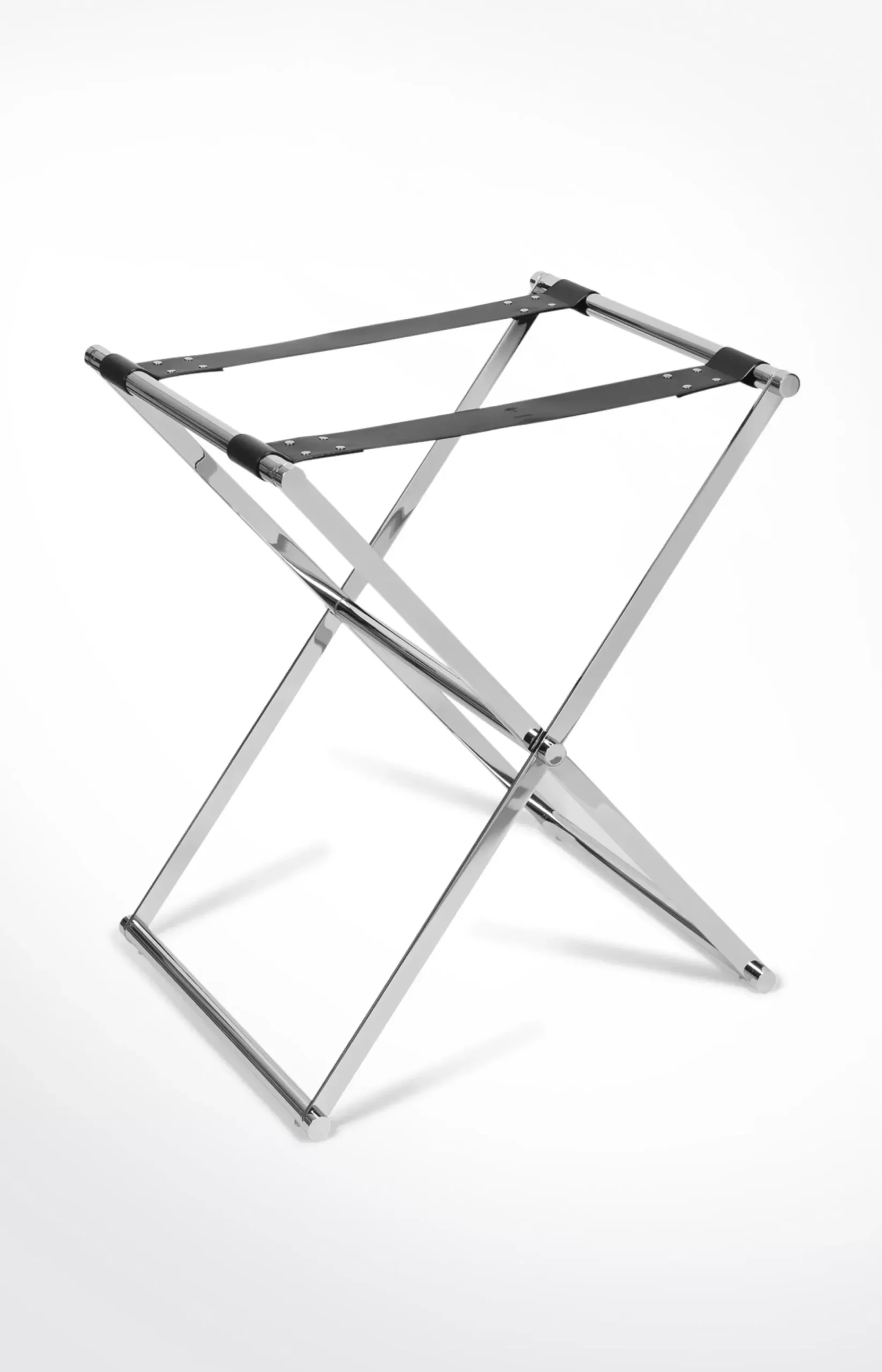 Large Homeline, side table, black/silver