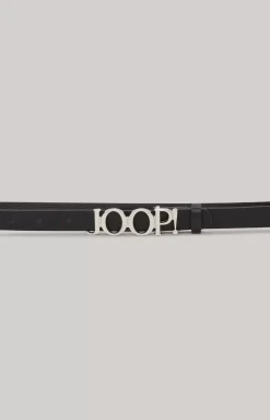 Leather Belt in Black