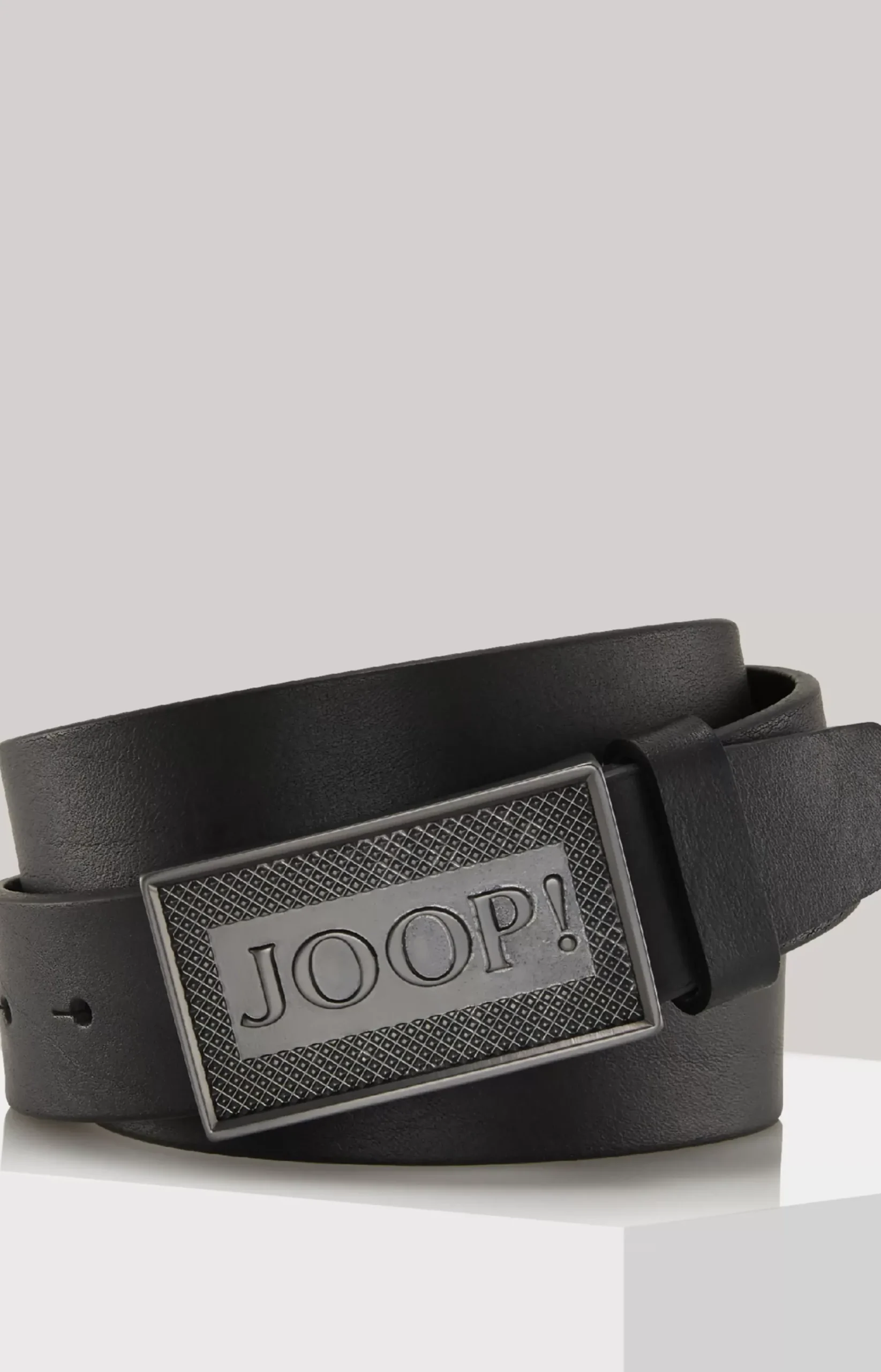 Leather Belt in Black