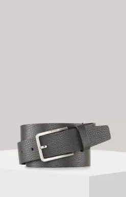 Leather Belt in Black