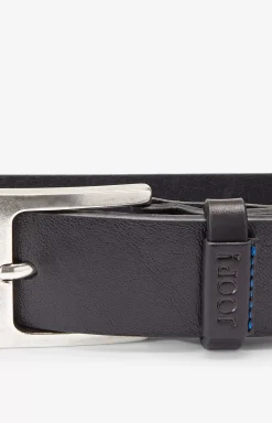 Leather Belt in Black