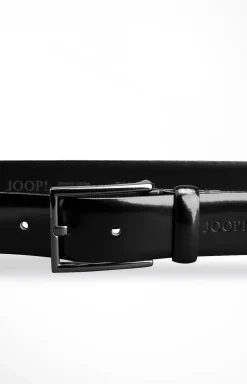 Leather Belt in Black