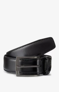 Leather Belt in Black