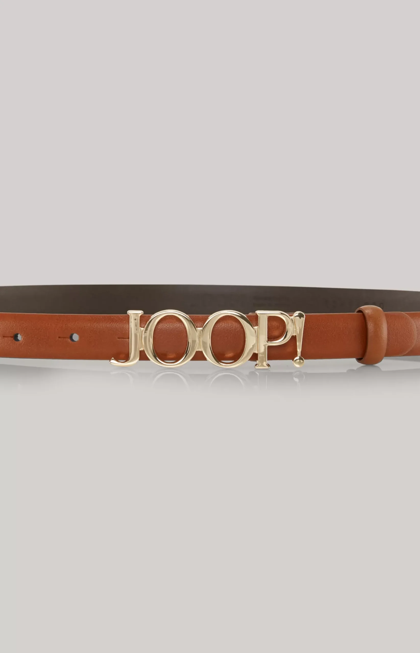 Leather Belt in Cognac