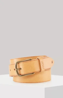 Leather Belt in Cognac