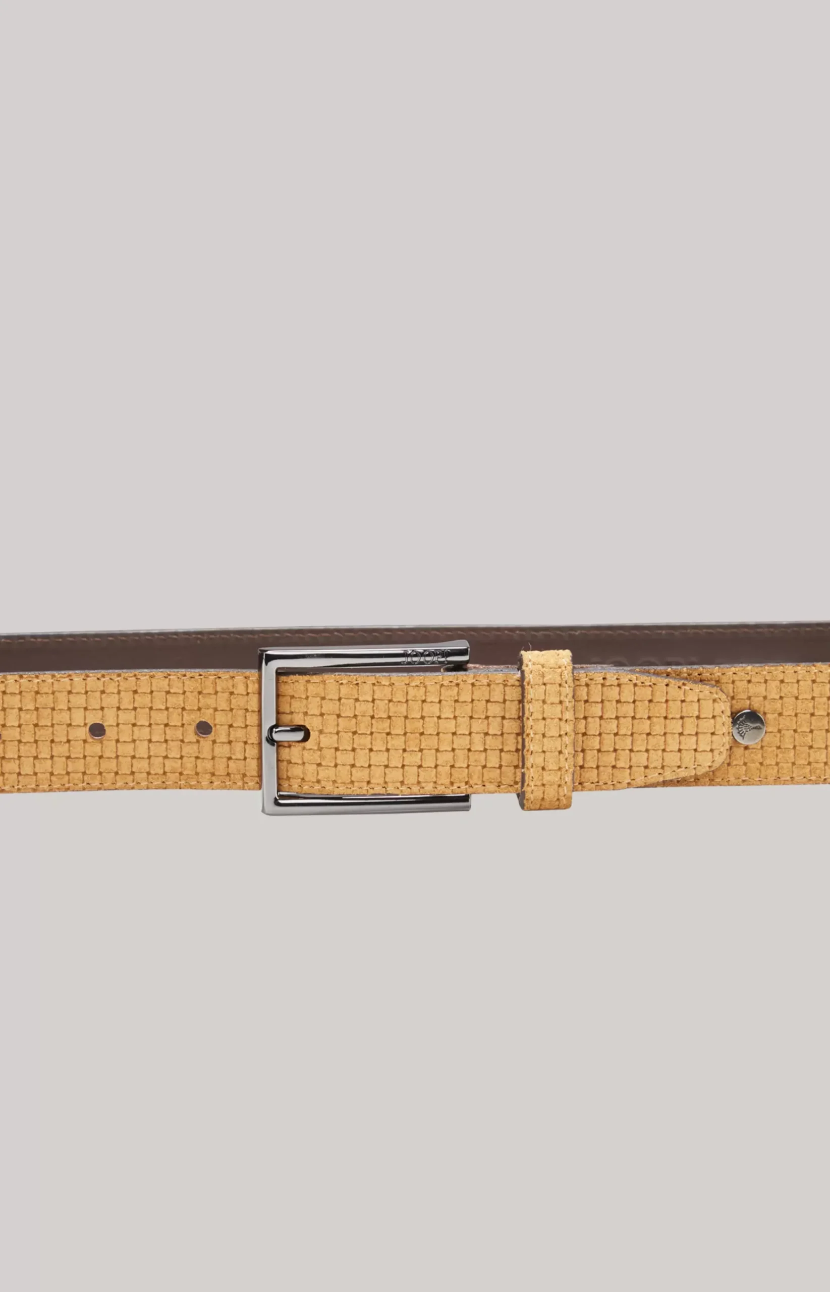 Leather Belt in Cognac
