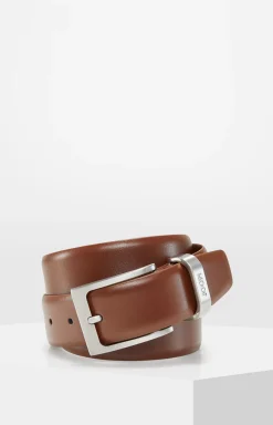 Leather Belt in Cognac