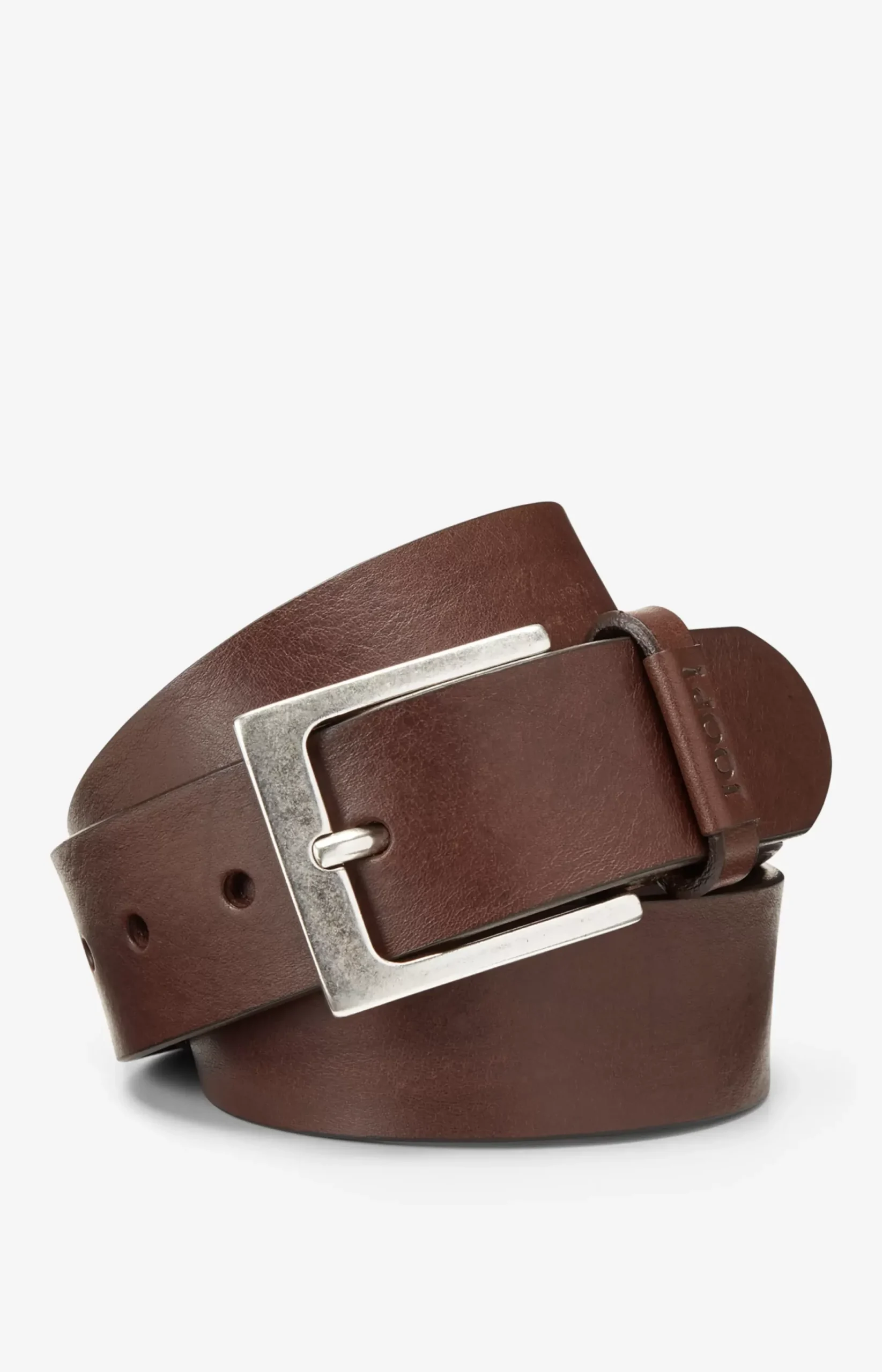 Leather Belt in Dark Brown