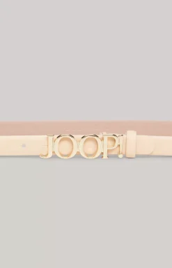Leather Belt in Nude