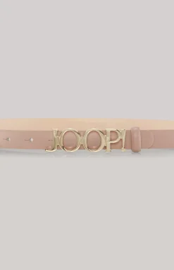 Leather Belt in Rosé