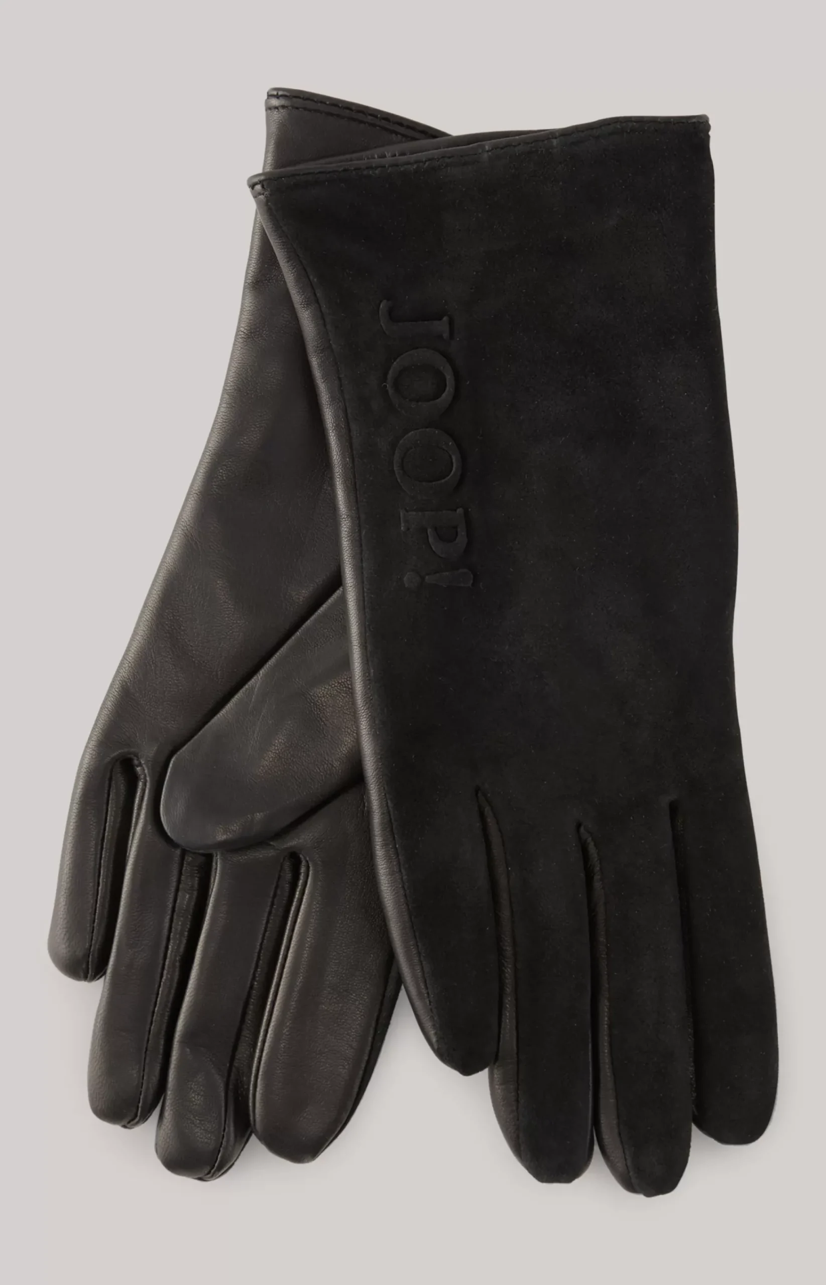 Leather Gloves in Black