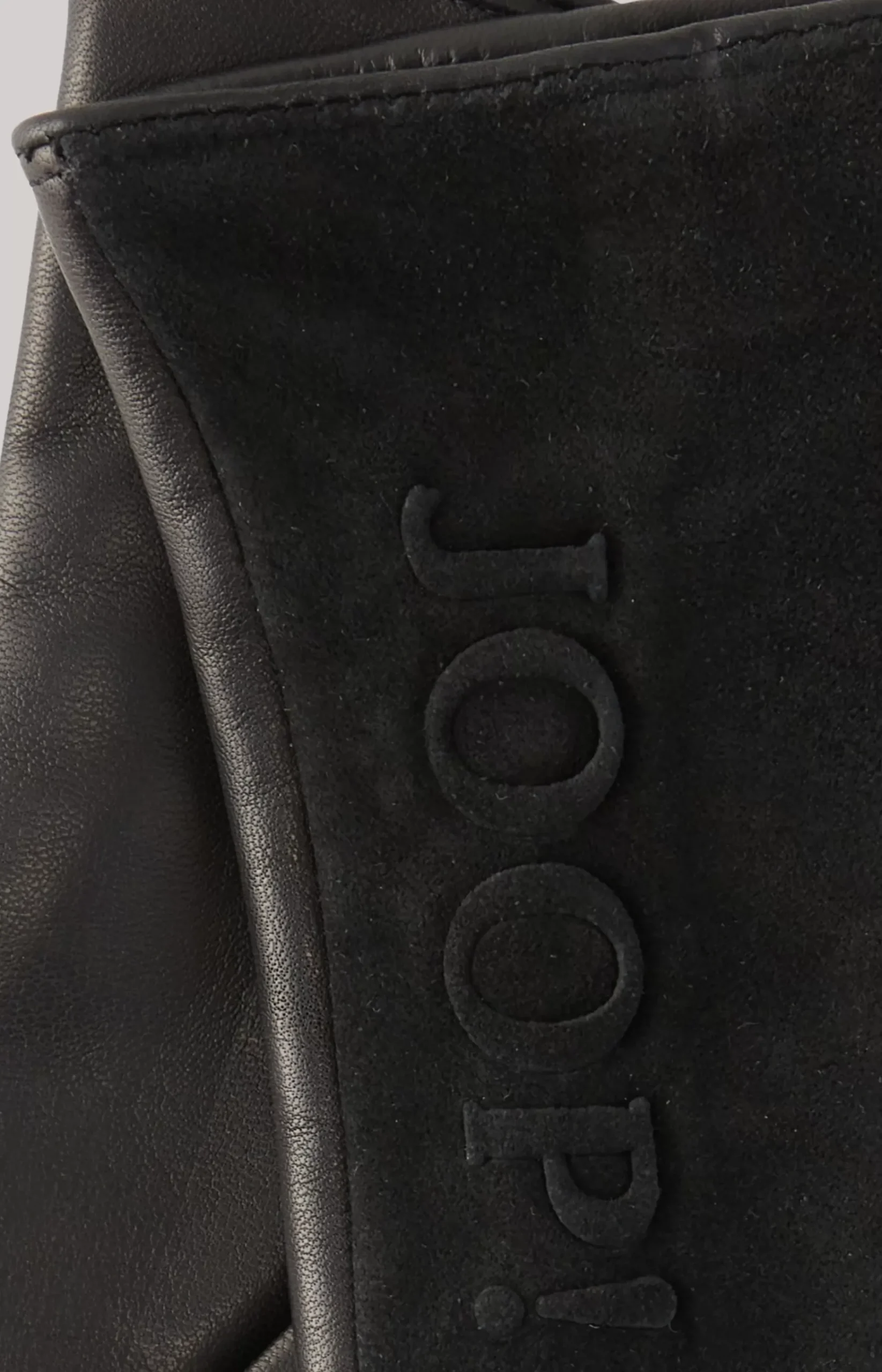Leather Gloves in Black