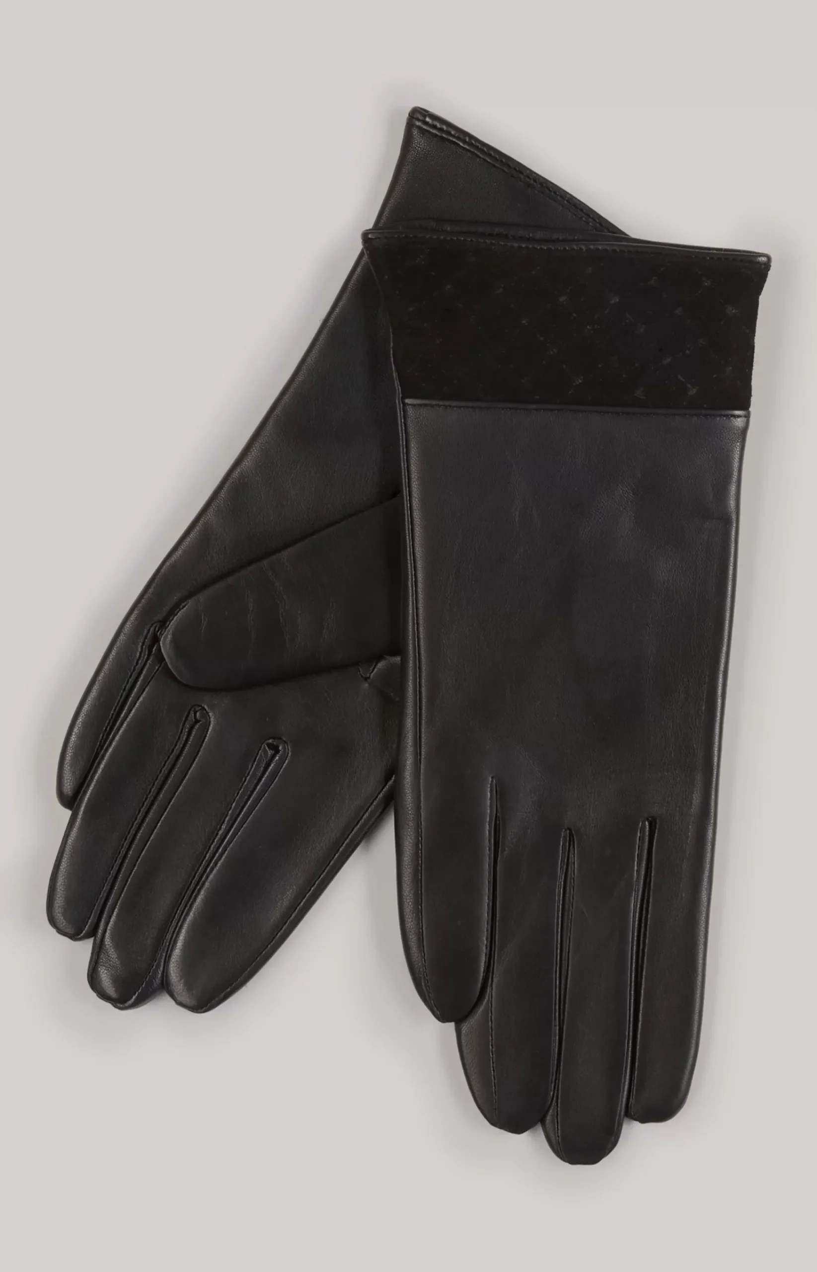 Leather Gloves in Black