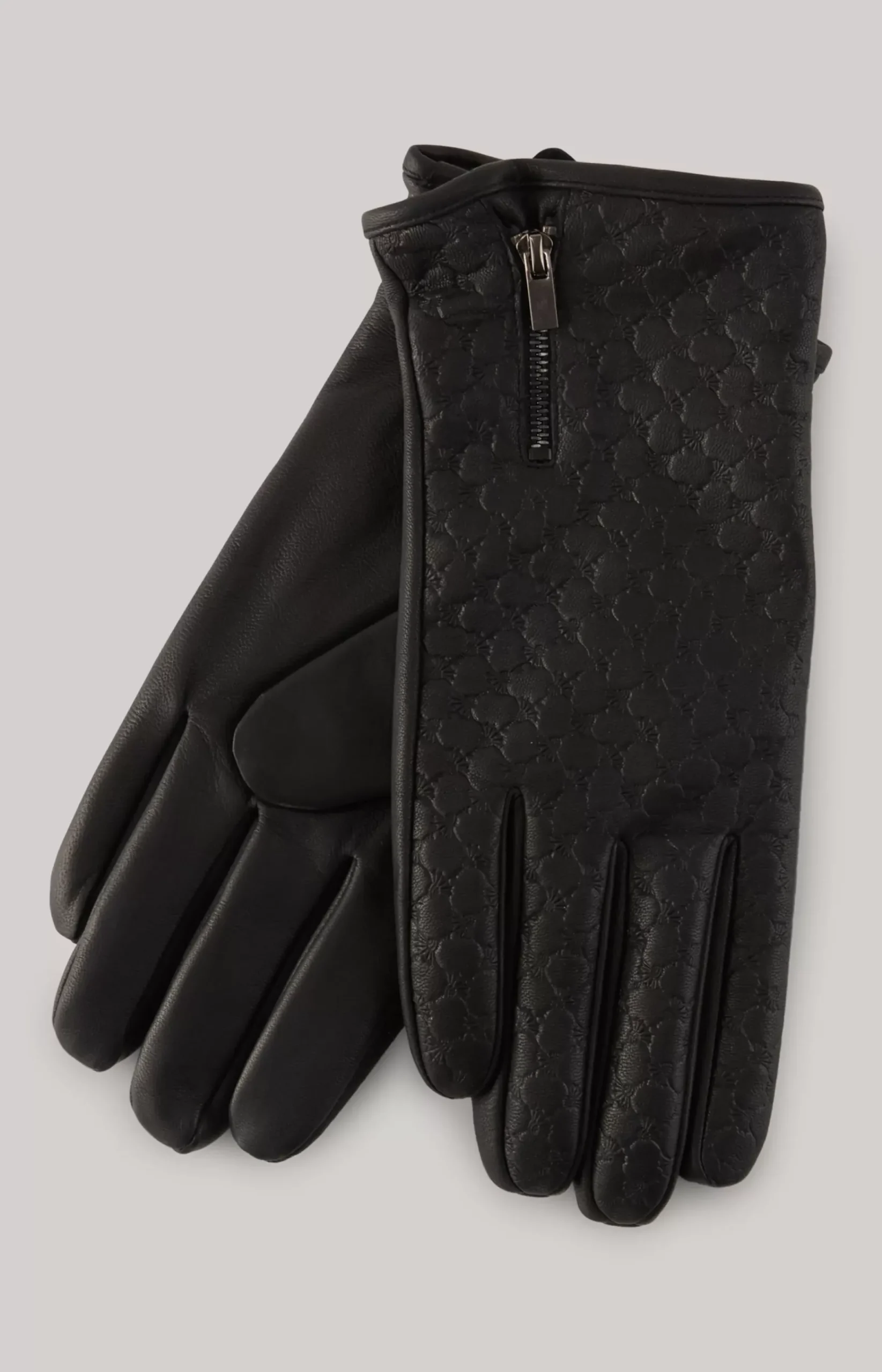 Leather Gloves in Black