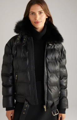 Leather Jacket in Black