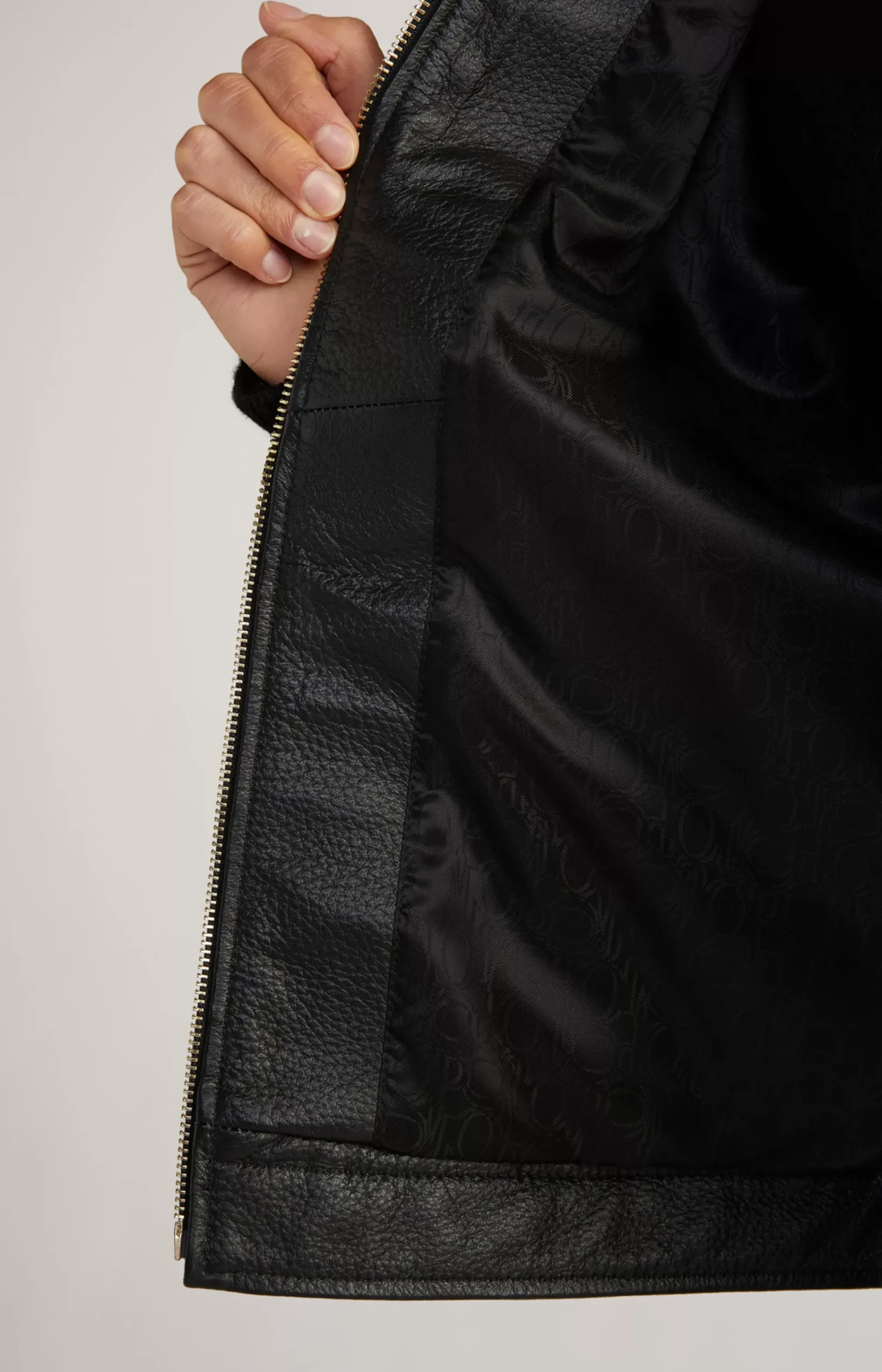 Leather Jacket in Black