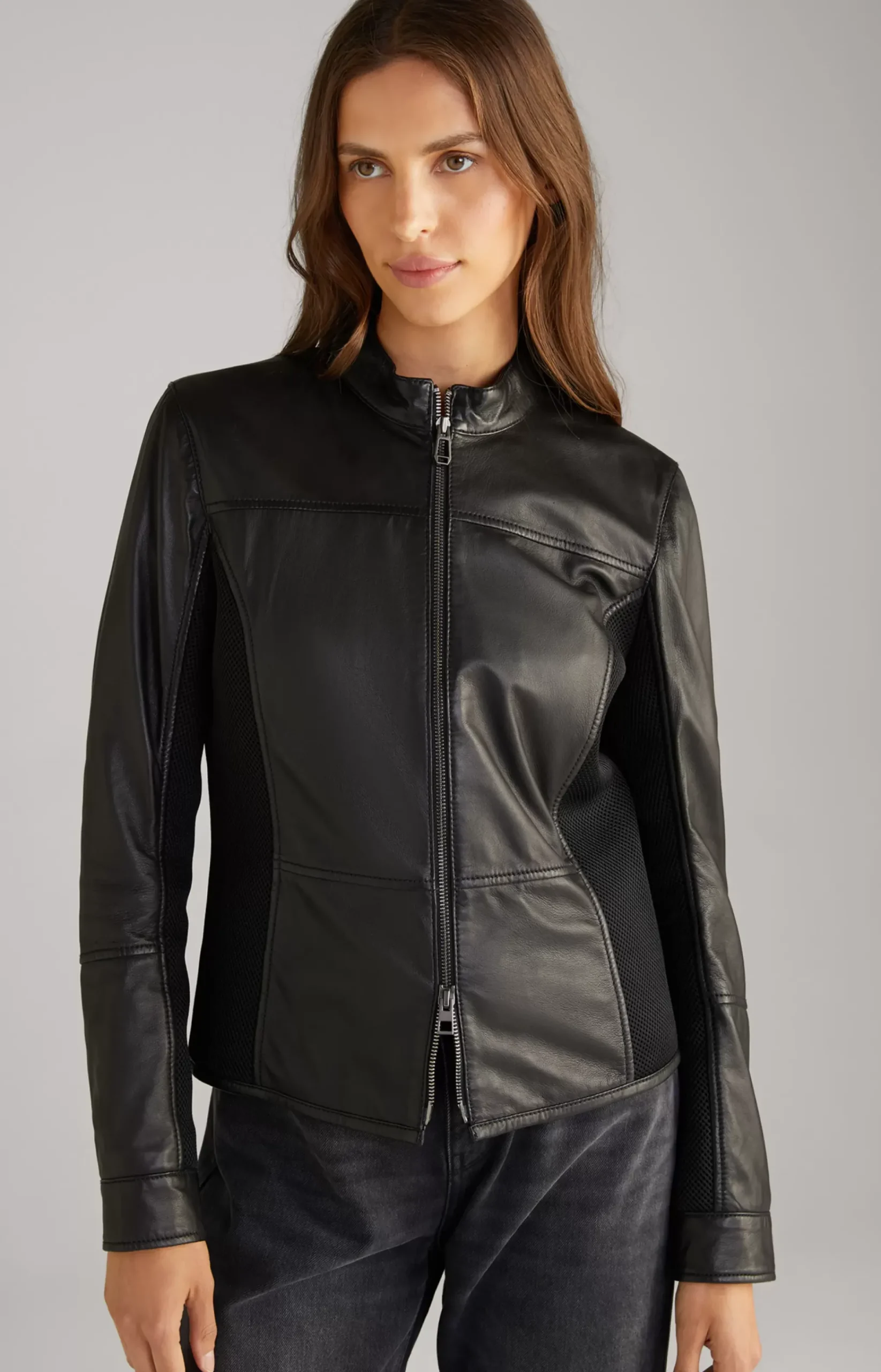 Leather Jacket in Black