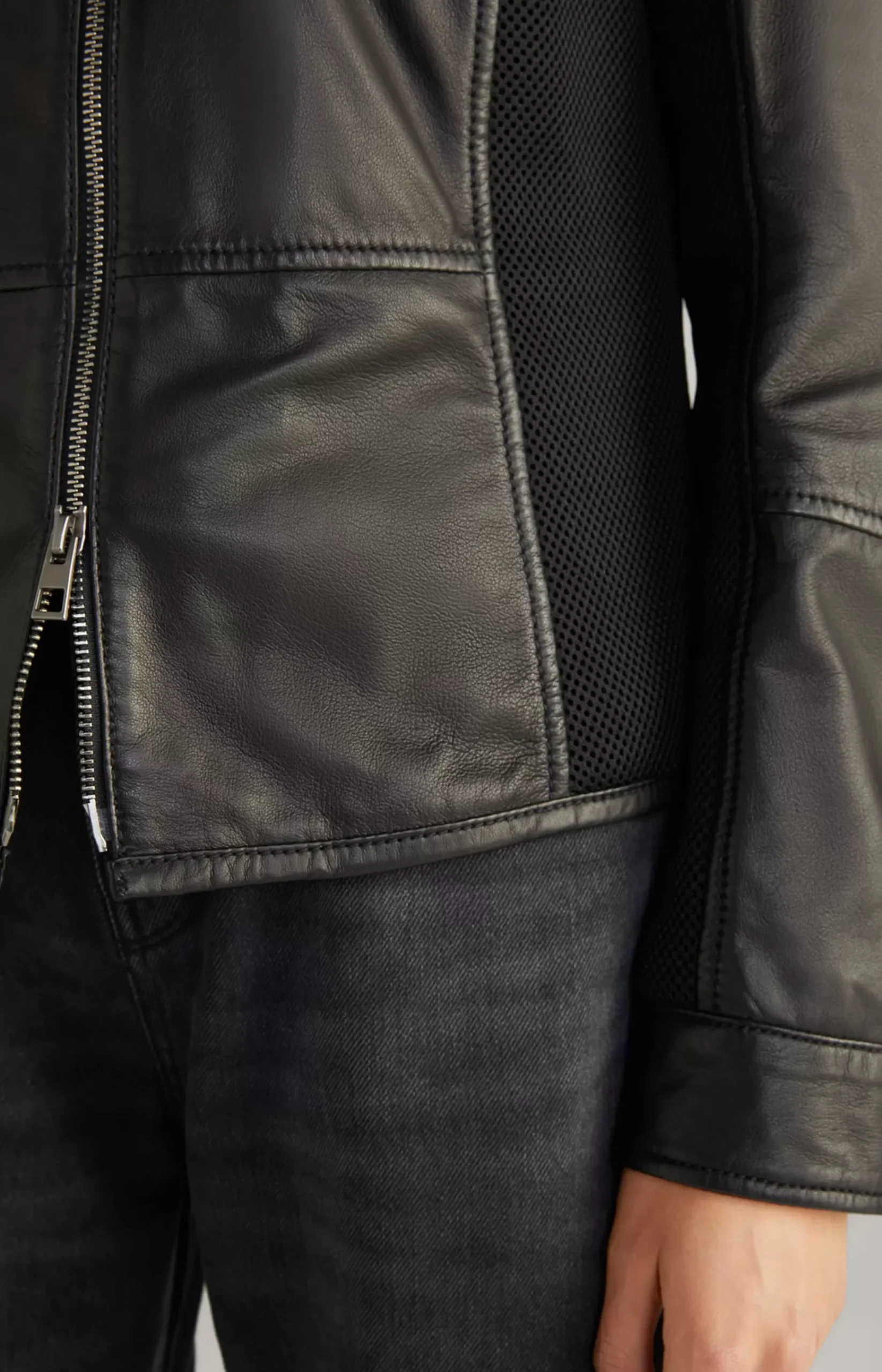 Leather Jacket in Black