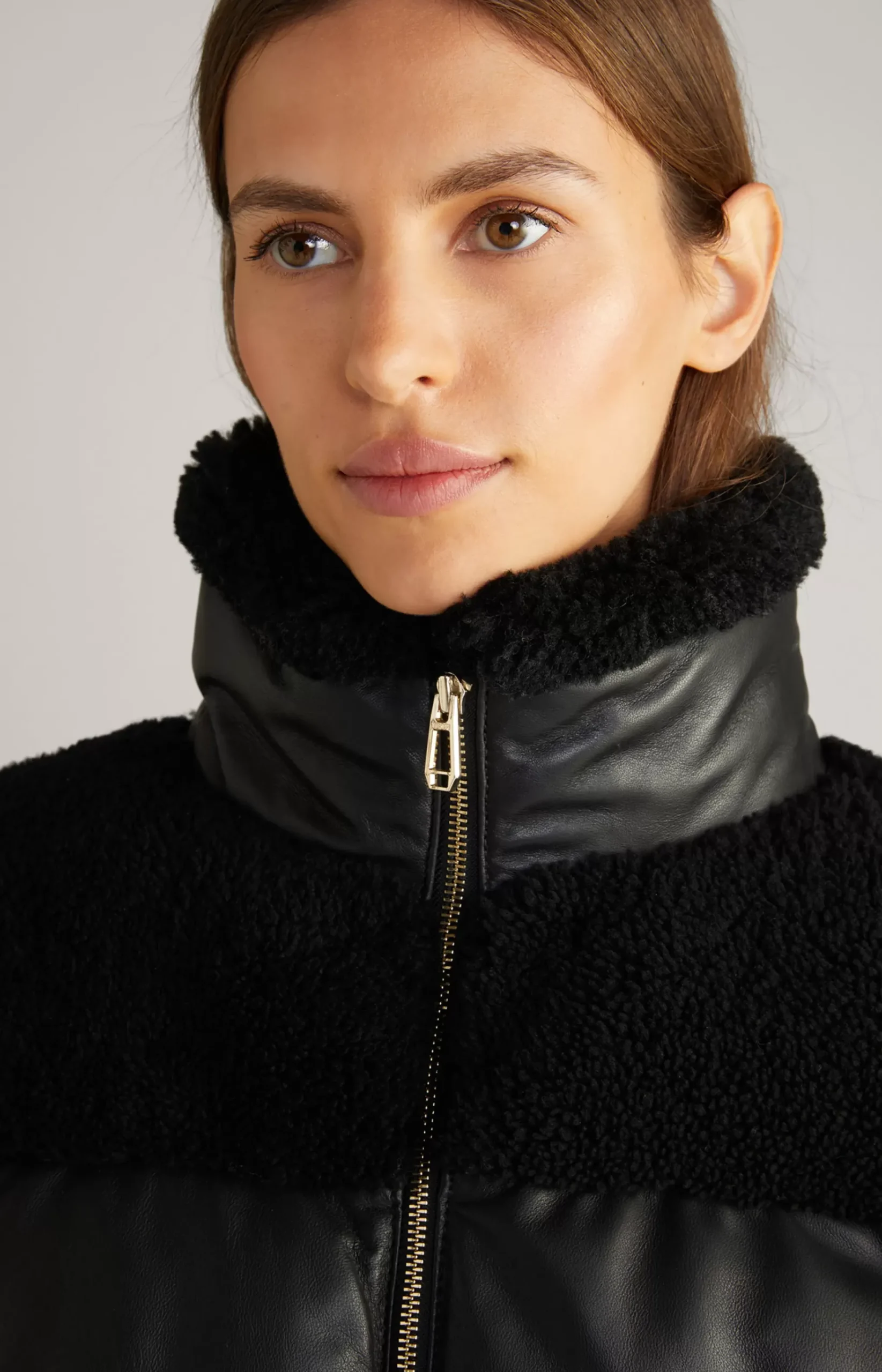 Leather Jacket in Black