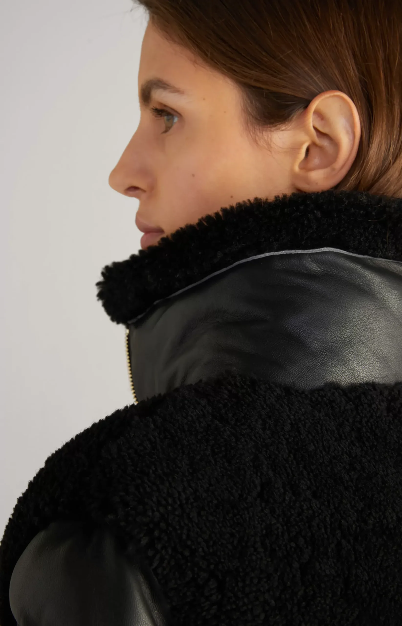 Leather Jacket in Black