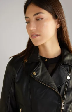 Leather Jacket in Black