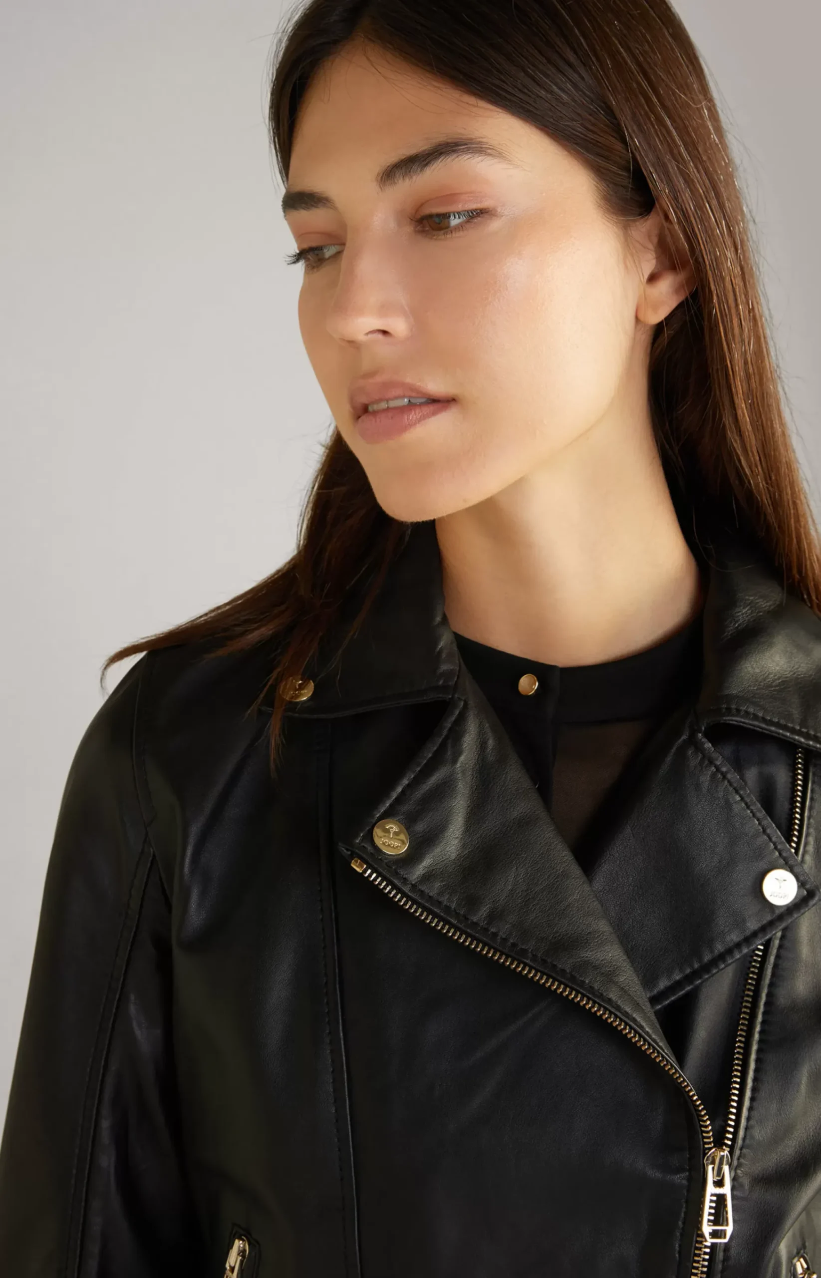 Leather Jacket in Black