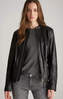 Leather Jacket in Black