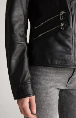 Leather Jacket in Black