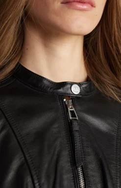 Leather Jacket in Black