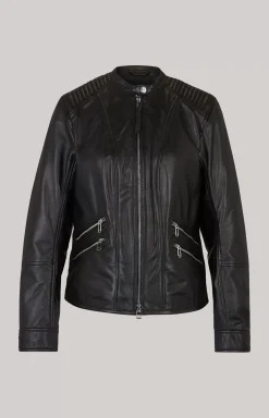 Leather Jacket in Black