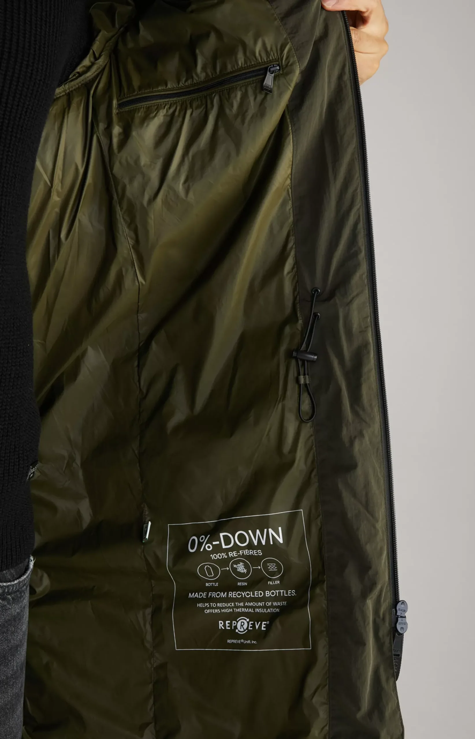 Lerry Parka in Dark Green