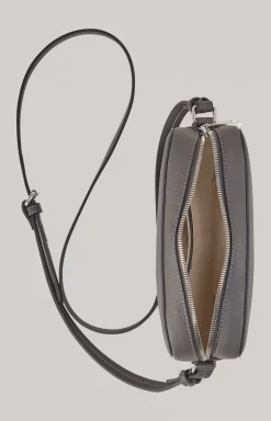 Lettera Cloe Shoulder Bag in Dark Grey