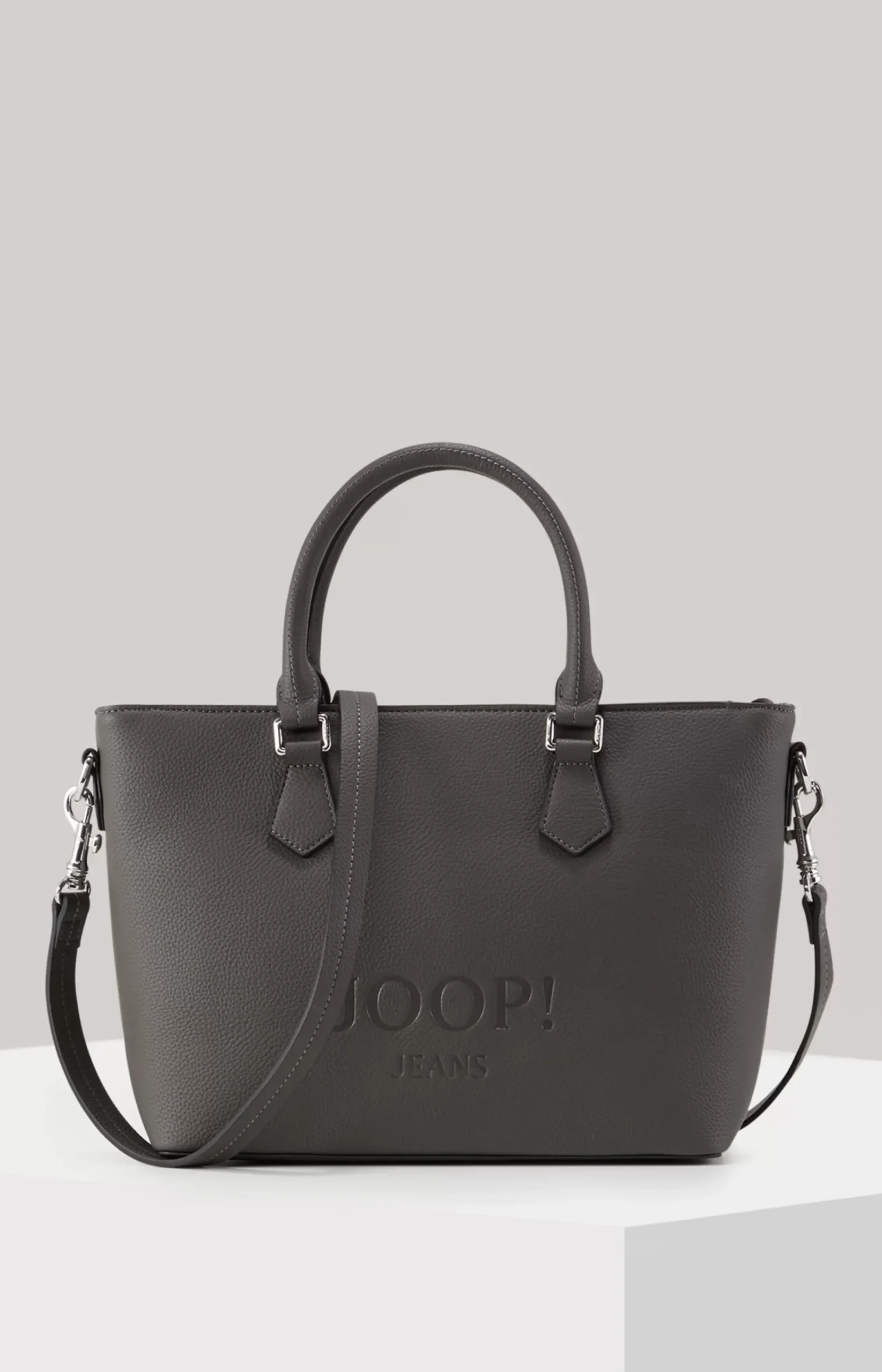 Lettera Ketty Handbag in Dark Grey